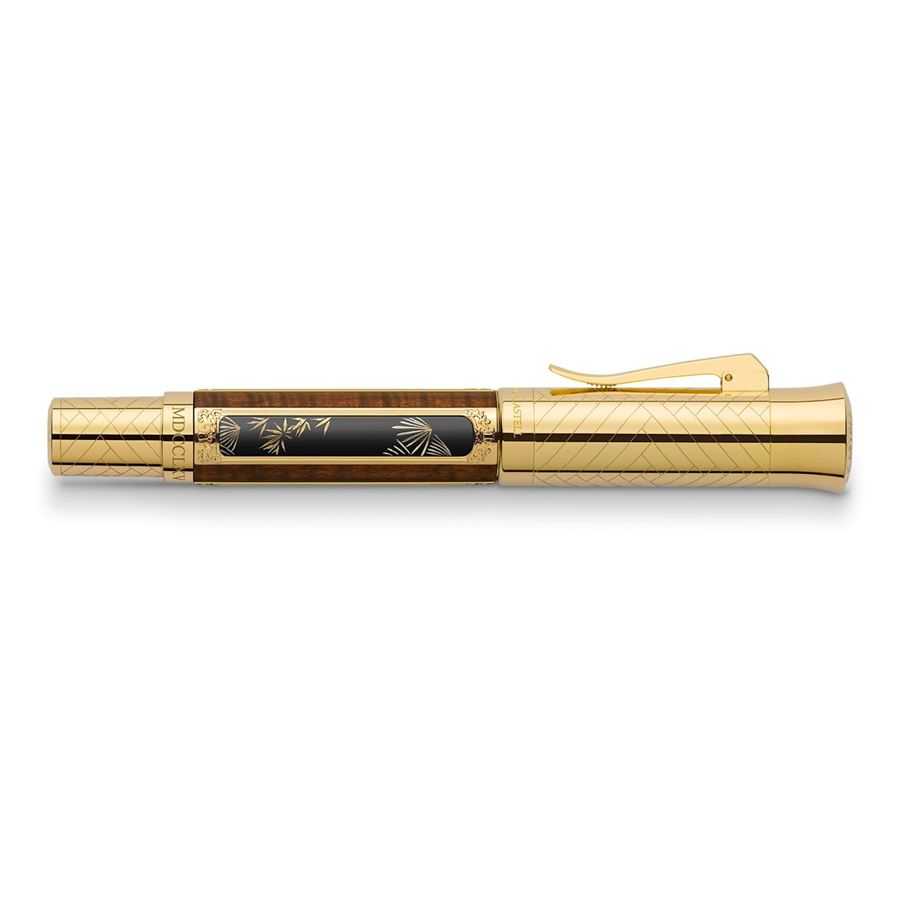 Graf-von-Faber-Castell - Pluma estilográfica Pen of the year 2016 bañada en oro