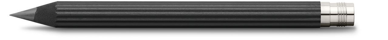 Graf-von-Faber-Castell - 3 lápices de bolsillo en formato mágnum, negro