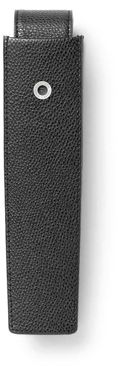 Graf-von-Faber-Castell - Estuche Edición especial, piel de becerro granulada, negro