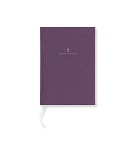 Graf-von-Faber-Castell - Cuaderno con tapas de lino A5 Azul Violeta